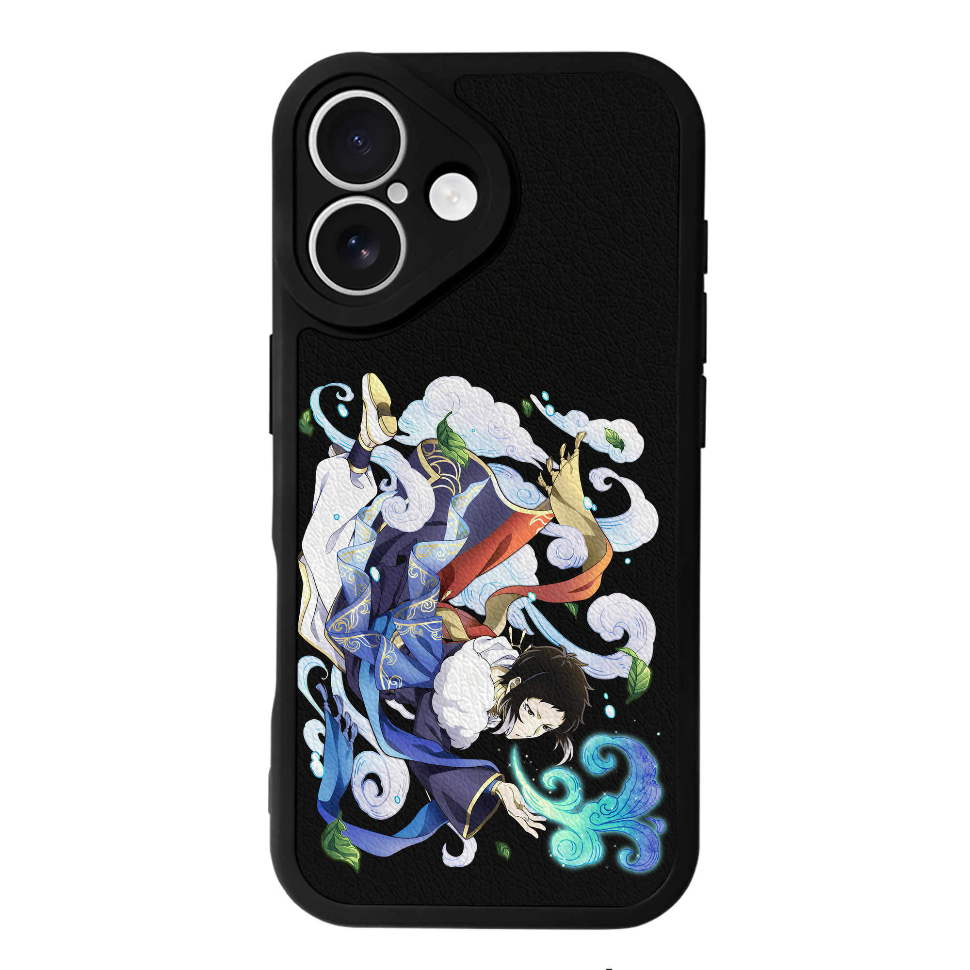 （画像用） 文豪ストレイドッグス Bungo Stray Dogs 【iPhone 16シリーズ対応】シリコンスマホケース（レザー調） 材質：シリコン